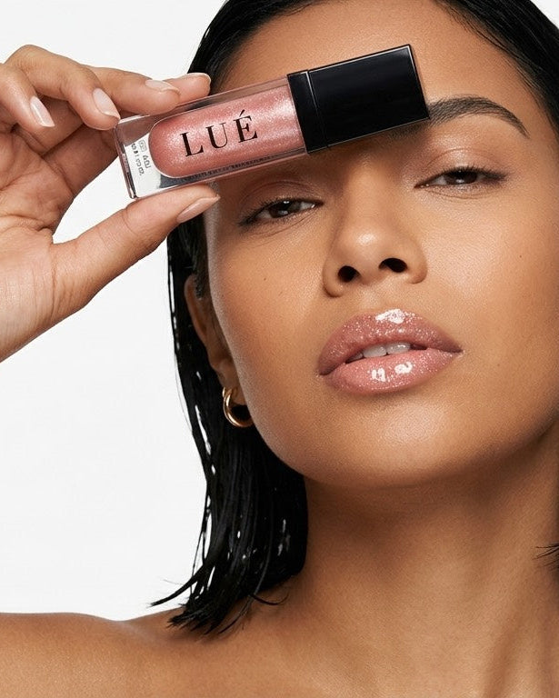 Shimmery Gold Lipgloss